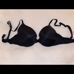 PINK 32C black bra